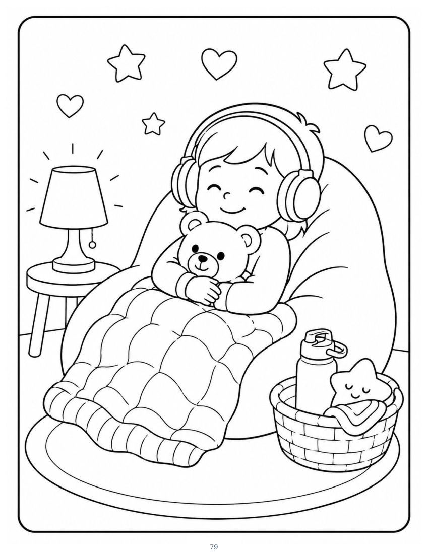 Calm Fourth of July coloring page 5