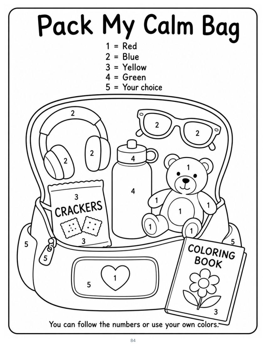 Calm Fourth of July coloring page 10