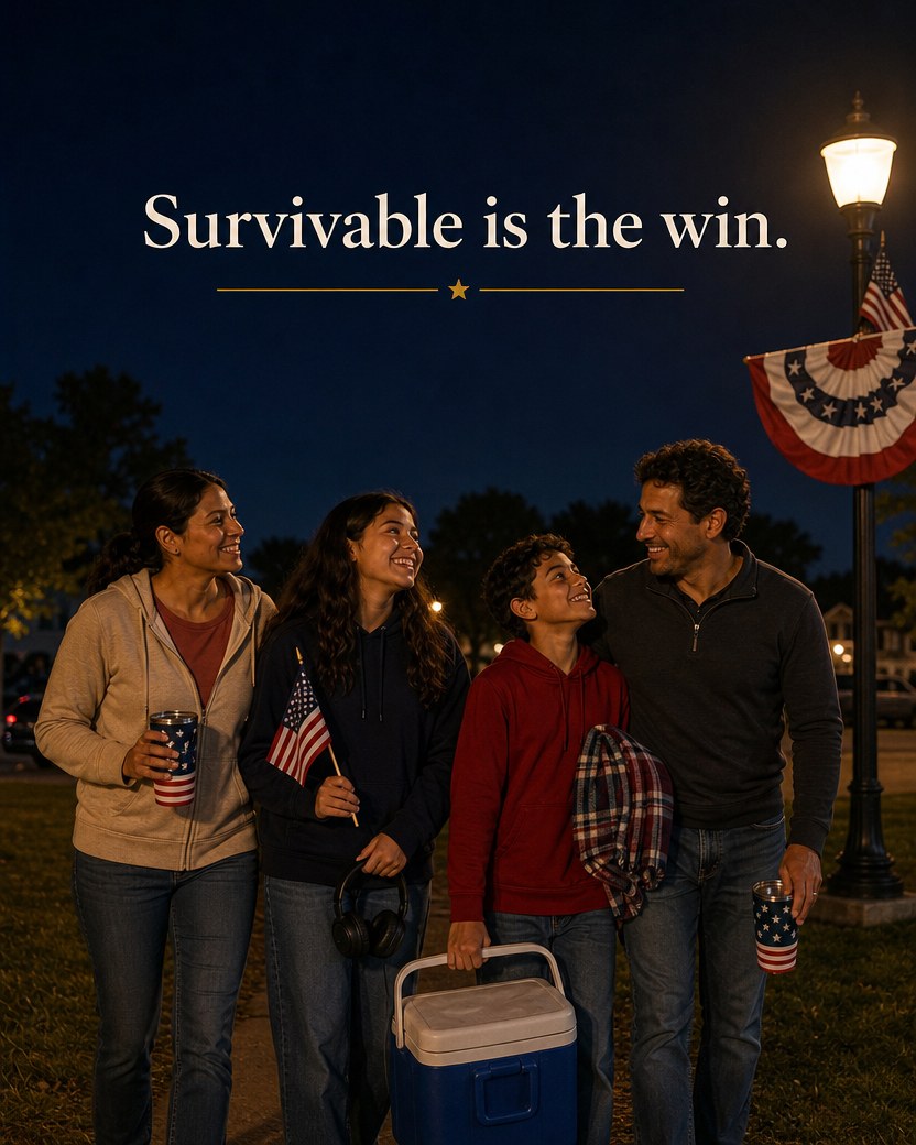 Survivable is the win.